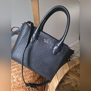 Kate Spade Black Carter Street Leather Bag